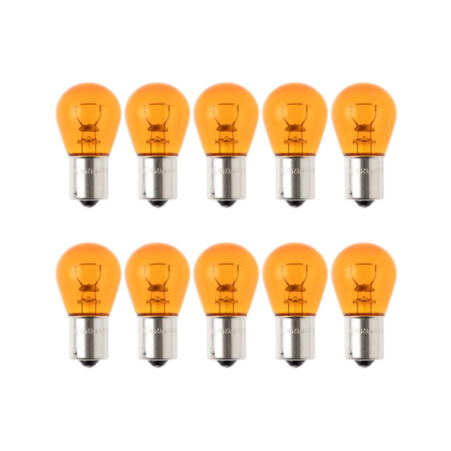 スタンレー電気 A4958 スタンレー 電球 S25 24V 21W BAU15s アンバー