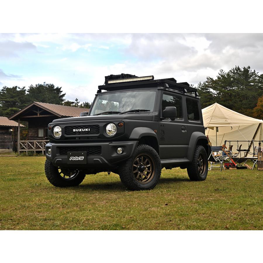 A lap j  16×5 1/2J 20　ブロンズ　　　ジムニー 入荷情報！RAYS A・LAP-J 16インチ ブロンズ ジムニーサイズ1台分入荷