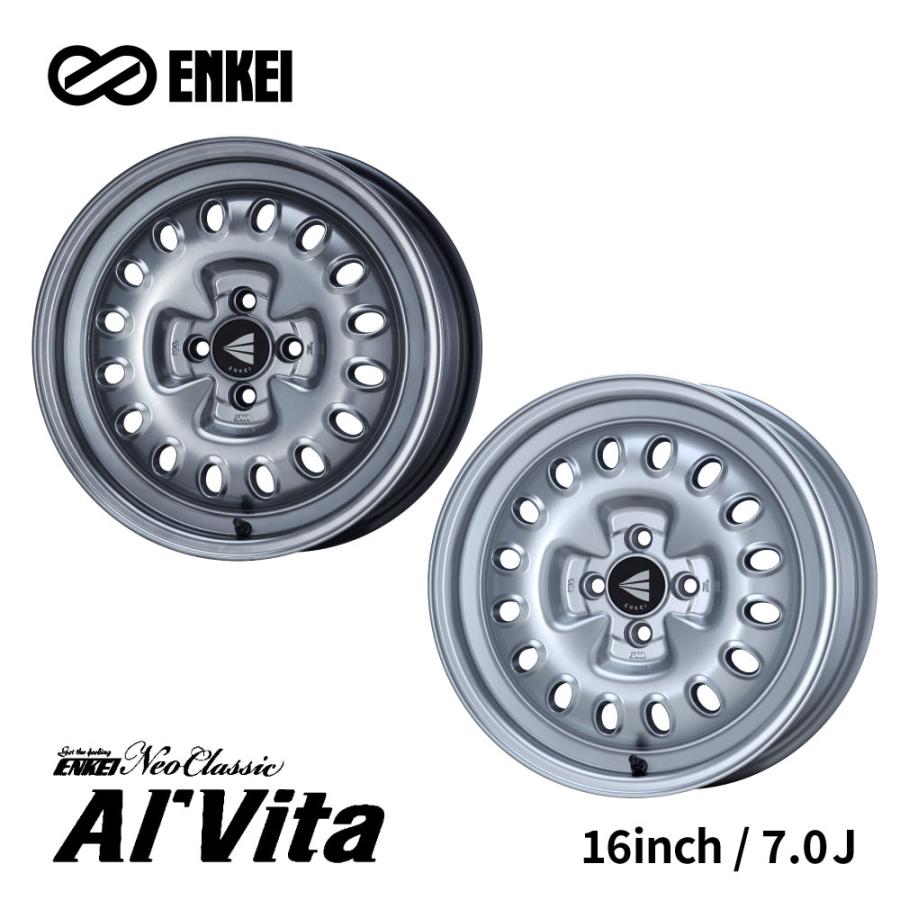 ENKEI（エンケイ） Al'Vita NeoClassic ホイール 16インチ 7.0J イン