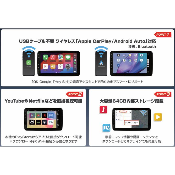 AMEX-SL03 スマホランチャー ディスプレイオーディオ 9インチ