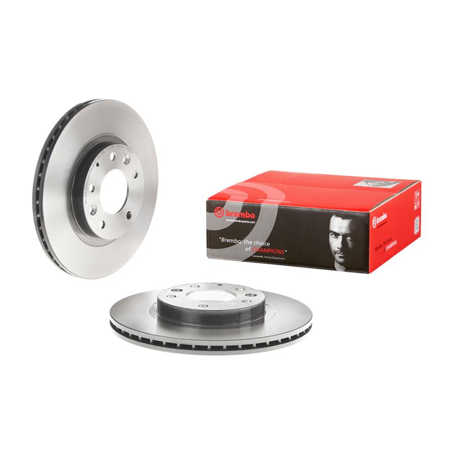 09.B523.11 brembo ブレンボ ブレーキディスク フロント 左右セット ブレーキローター UVコーティング スタンダードタイプ DAIHATSU クー コペン ブーン ムーヴの画像