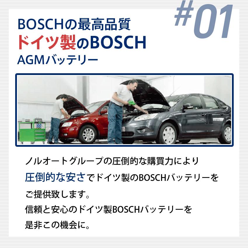 BOSCH（ボッシュ） バッテリー ドイツ製 BOSCH AGM L2 W242mm D175mm