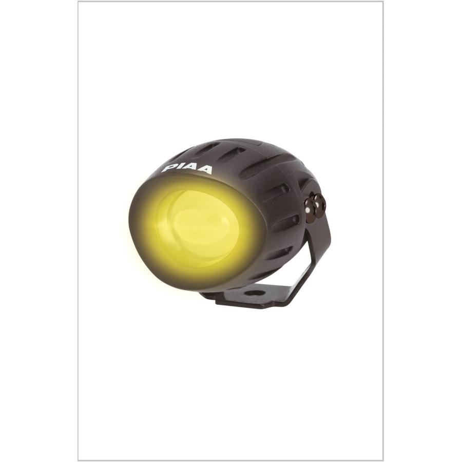 PIAA 後付けランプ 丸形 LED 2色可変ビームランプ 白色_6000K