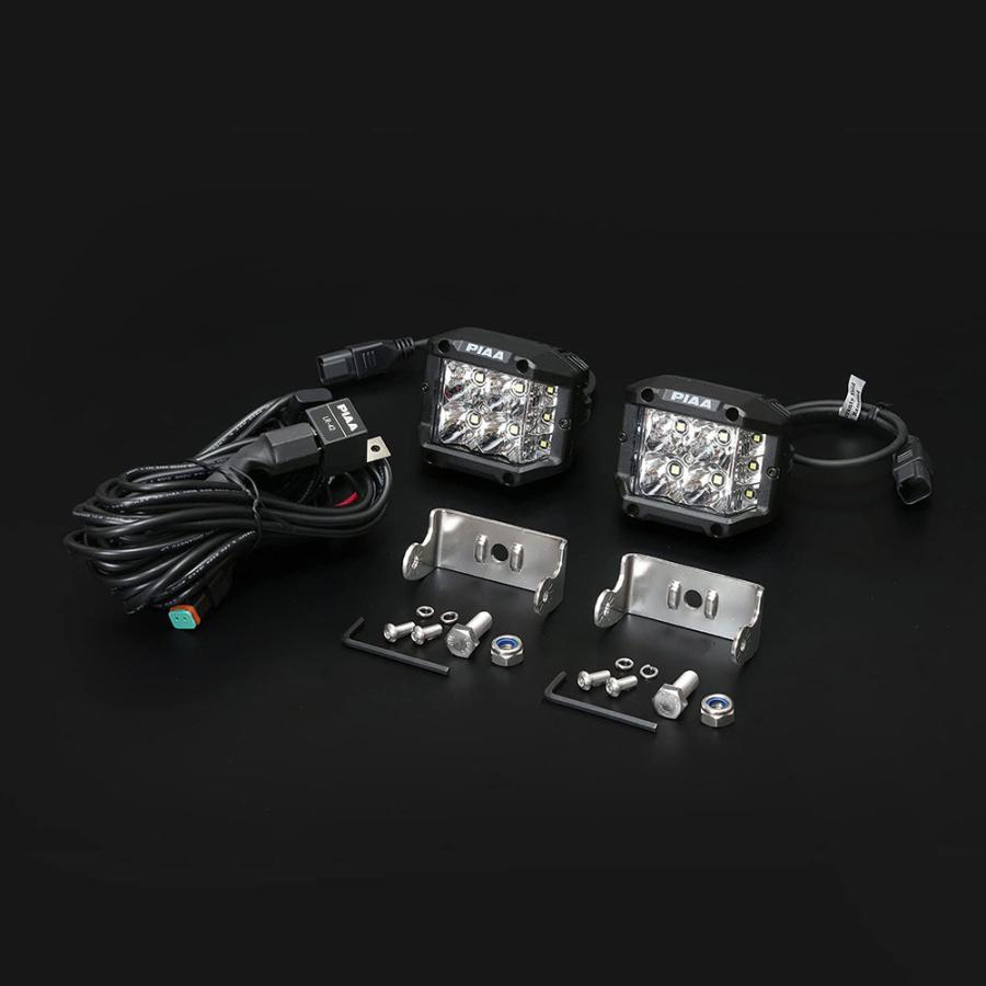 PIAA 後付けランプ LED Wide Angle DRIVING配光 5600K 【QUAD EDGE LED