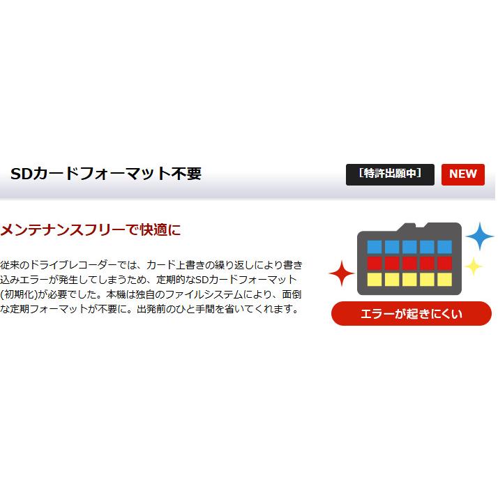 ユピテル（yupiteru） DRY-ST1250C ドライブレコーダー 1カメラ FULLHD
