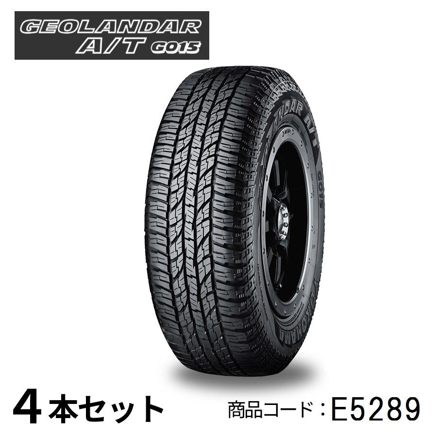 GEOLANDAR 4本セット ヨコハマタイヤ A/T G015 E5289 215/65R16C 109