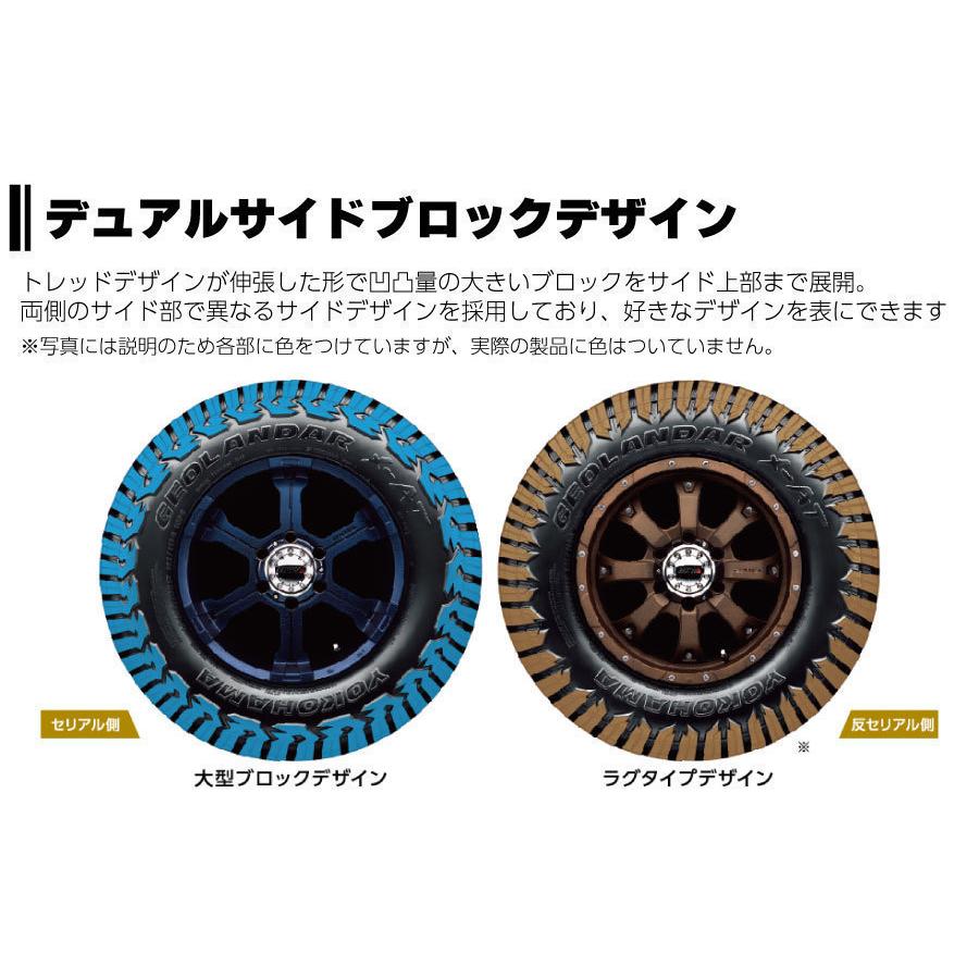ヨコハマタイヤ（YOKOHAMA TIRE） 4本セット GEOLANDAR X-AT G016