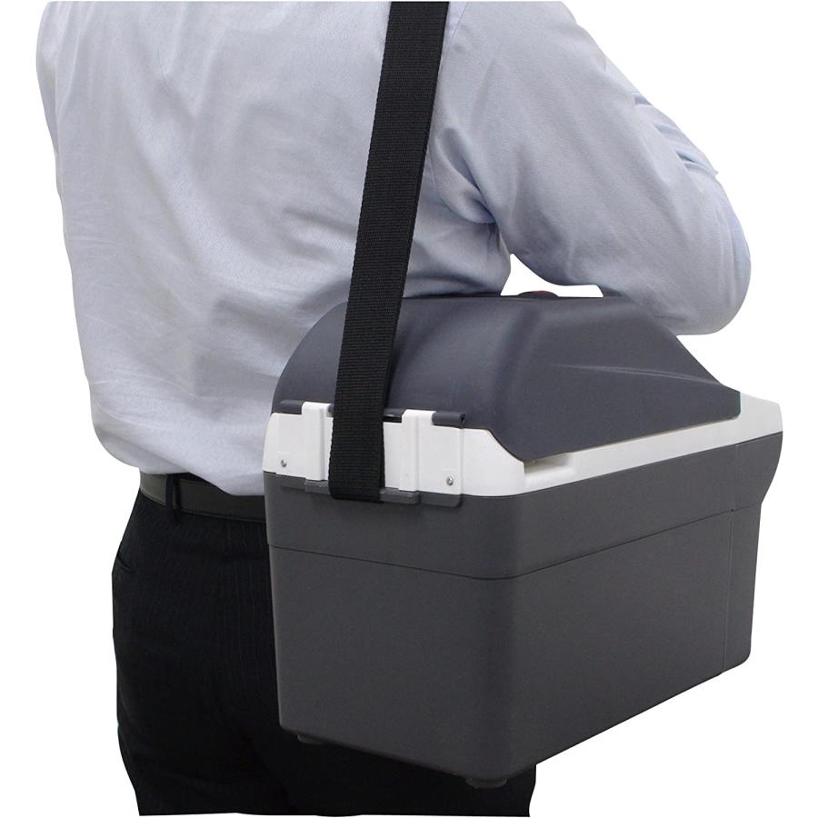 Terzo テルッツォ by PIAA 車載温冷庫 8L エクセルクール マルチ ホワイト×ダークグレー USB対応 ドリンクホルダー付 ペルチェ式 2年保証 EA-CB3 | PIAA | 02