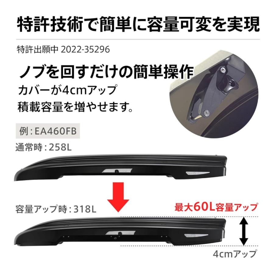 PIAA Terzo テルッツォ (by PIAA) ルーフボックス 304L-374L