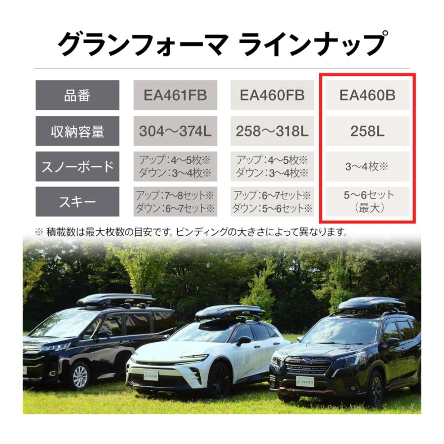 PIAA Terzo テルッツォ (by PIAA) ルーフボックス 304L-374L