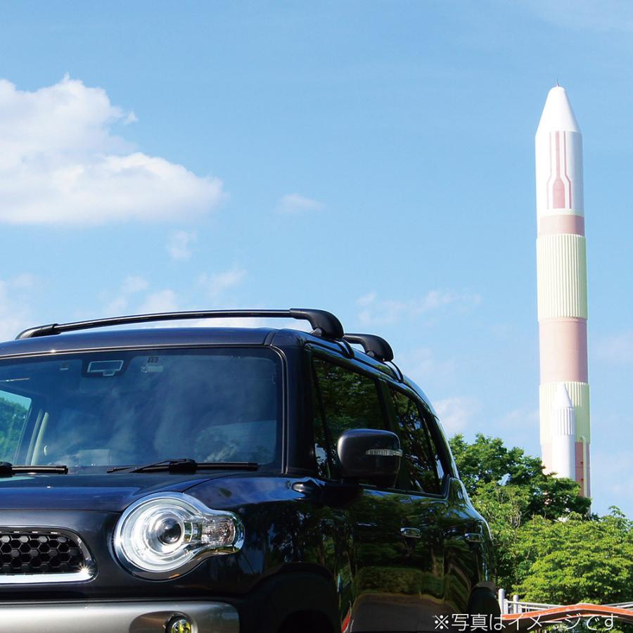 Terzo テルッツオ エアロバー アルミベースバー ブラック EB124AB 124cm 1本入り スマートバー 収納 車 車載 ホルダー ベースキャリア PIAA ピア | PIAA | 01