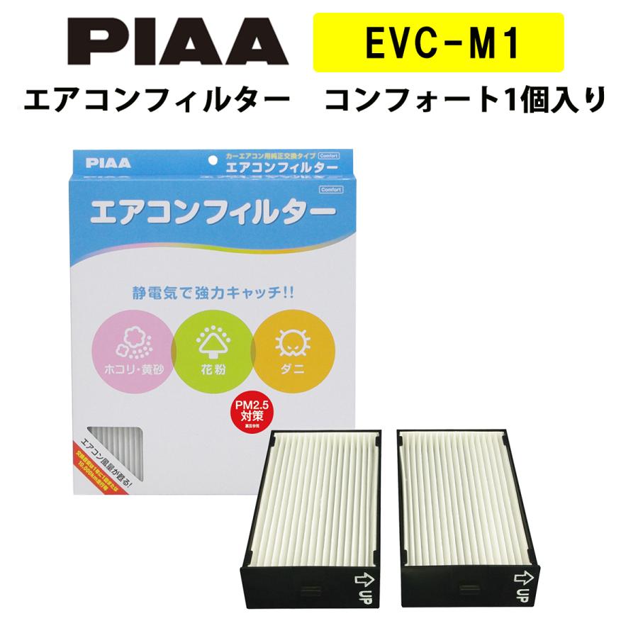 PIAA エアコンフィルター コンフォート 1個入 ［三菱／日産車用］ ek