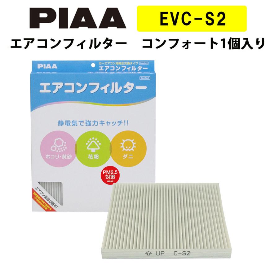 Piaa エアコンフィルター コンフォート 1個入 日産 スズキ車用 ラパン パレット ワゴンｒ 他 Evc S2 ピア Norauto Paypayモール店 通販 Paypayモール