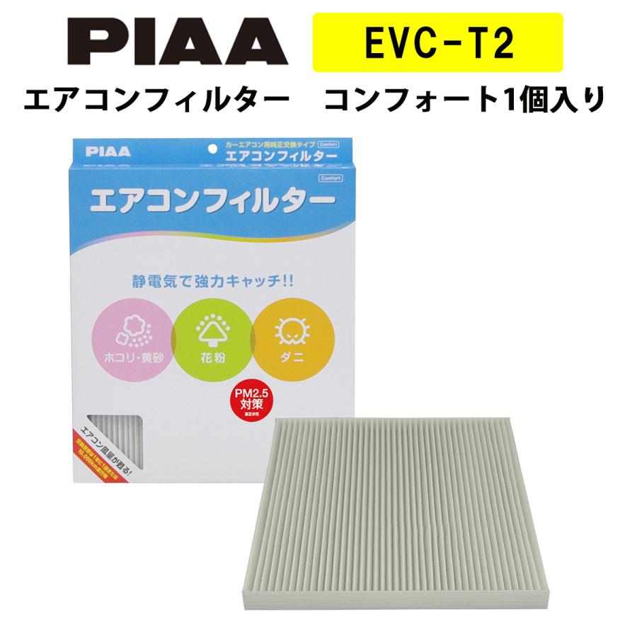 Piaa エアコンフィルター コンフォート 1個入 トヨタ車用 アリスト アルテッツァ クラウン 他 Evc T2 ピア Norauto Paypayモール店 通販 Paypayモール