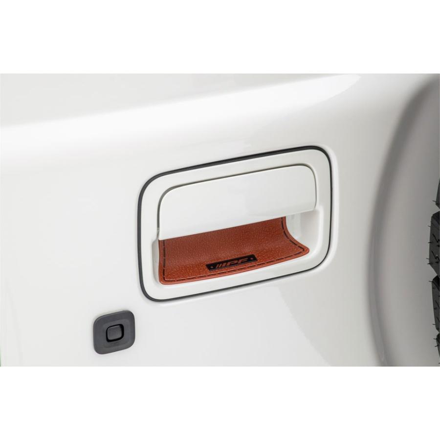 ドアハンドルプロテクター for ジムニーノマド JIMNY JC74 ブラック ブラウン IPF EXPシリーズ フロント リア バックドア 5枚入 傷防止 ドレスアップ