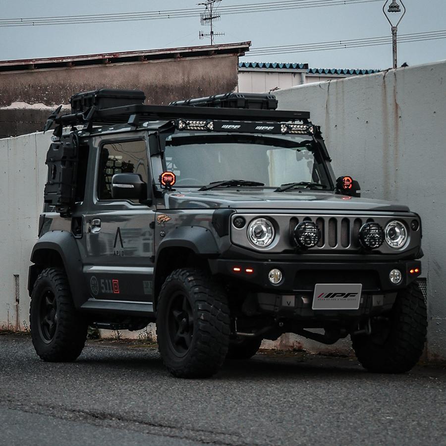 IPF ボンネットランプステーforジムニー EXJ-14 IPF ジムニーノマド