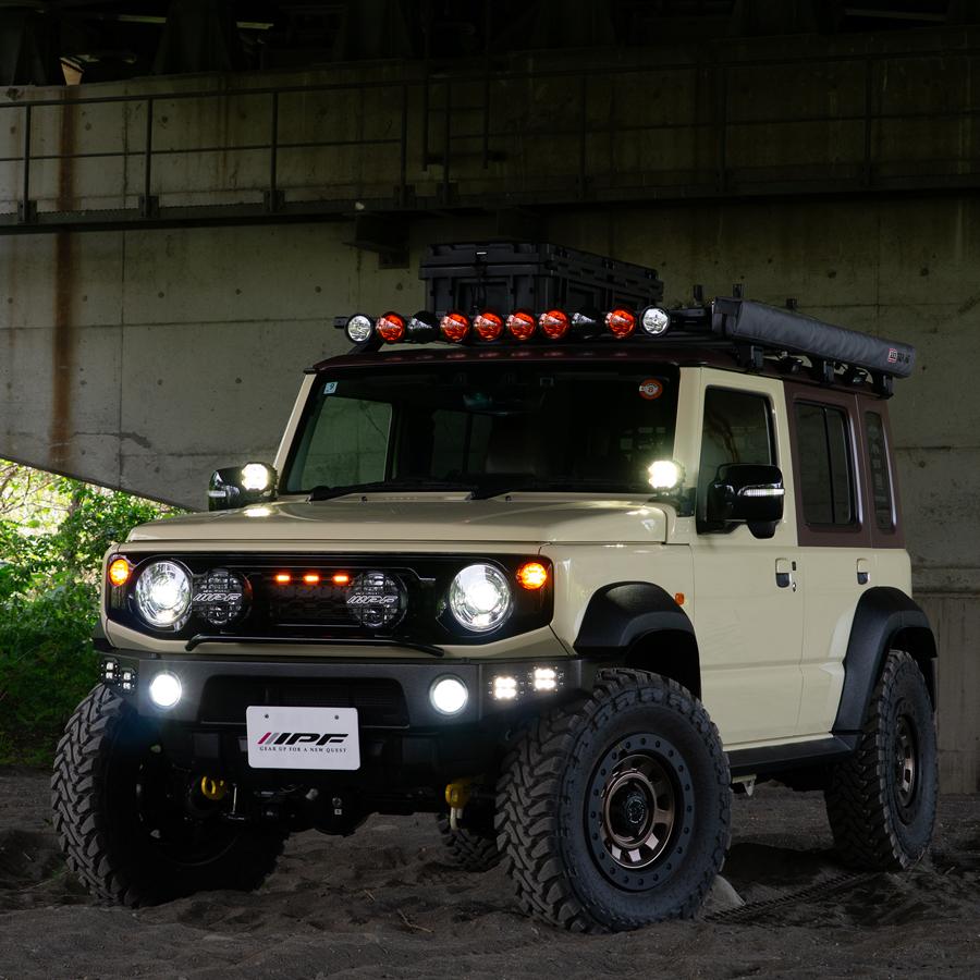 IPF ボンネットランプステーforジムニー EXJ-14 IPF ジムニーノマド