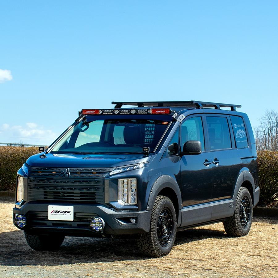 IPF EXR-06L EXPルーフラックレッグfor三菱デリカD:5用 ロータイプIPF