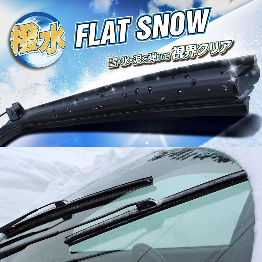 PIAA車冬用ワイパー PIAA ワイパーブレード 雪用 フラットシリコートスノー用（FSS品番