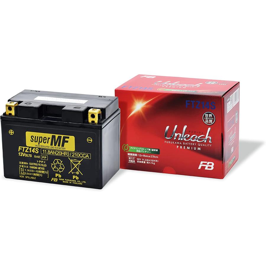 古河電池 FTZ14S 2輪用バッテリー Unleashシリーズ 液入り充電済み バイクバッテリー FB FTシリーズ メンテナンスフリー 軽量 高性能 耐振動 |互換品番 YTZ14S : Norauto Yahoo!ショッピング店 - 通販 - Yahoo!ショッピング 古河電池 FTZ14S 2輪用バッテリー Unleashシリーズ 液入り充電済み バイクバッテリー FB FTシリーズ メンテナンスフリー 軽量 高性能 耐振動 |互換品番 YTZ14S : Norauto Yahoo!ショッピング店 - 通販 - Yahoo!ショッピング