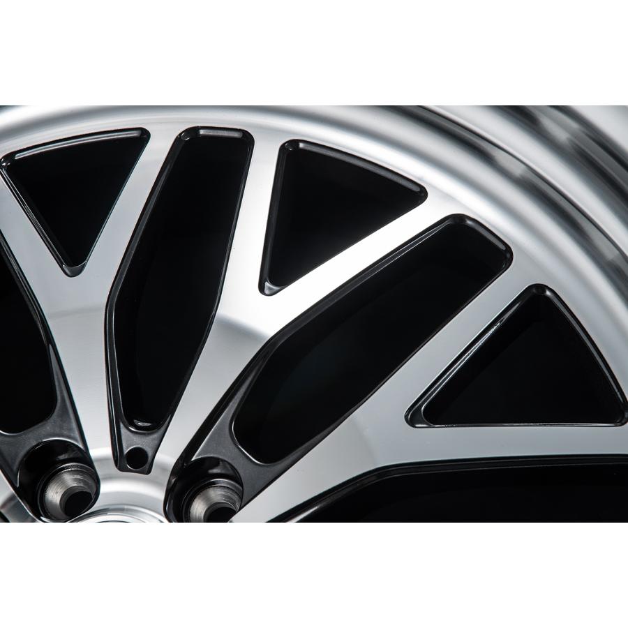 19インチ　アルミホイール 無限（MUGEN） ホイール XJ SPARK SILVER 19×8J インセット58 商品番号