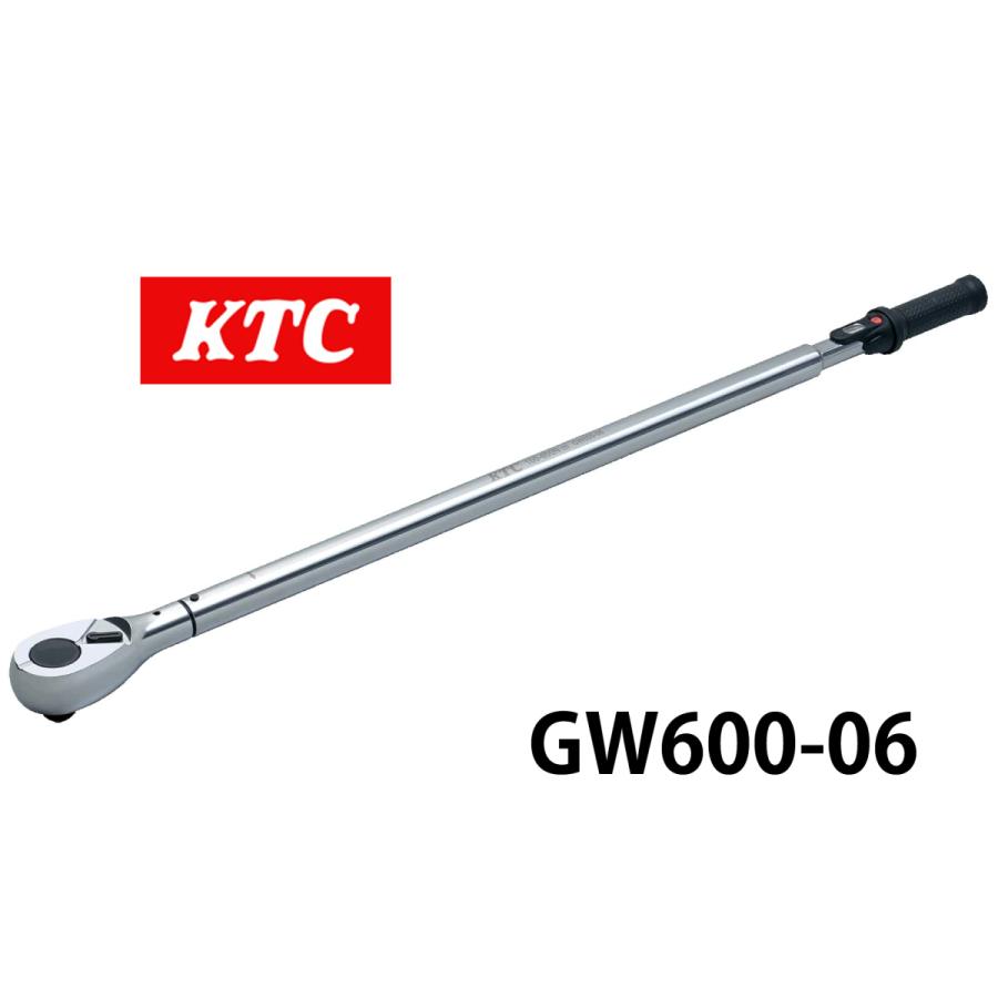 KTC 19.0sq.プレセット型トルクレンチ GW600-06 ホイールナット トルク管理 メンテナンス 整備 工具 自動車｜norauto