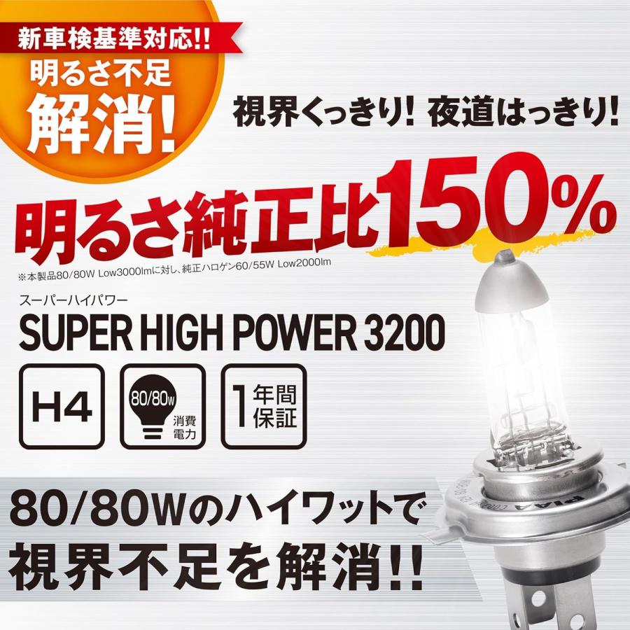 PIAA PIAA(ピア) ヘッドランプ/フォグランプ用 ハロゲンバルブ 3200K