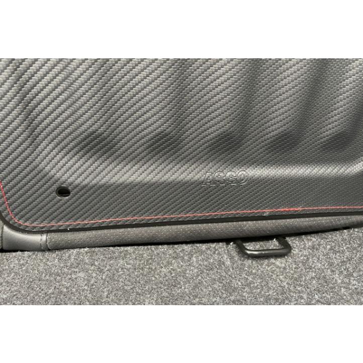 ASSPIDE リアシートバックガード Fiat 500 / ABARTH 595 695 ASSO