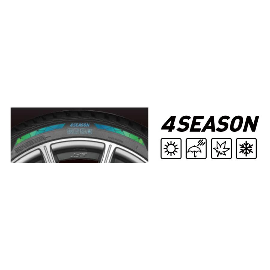 ★Yokohama 205/60R16 タイヤ（オールシーズン〕・ホイールセット KUMHO（クムホ） オールシーズンタイヤ 205/60R16 SOLUS 4S HA32 KUMHO