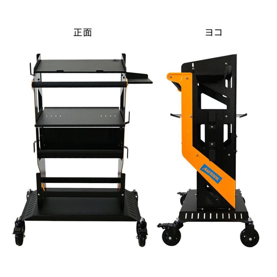 スキャンツールワゴン KN22134 工具箱 ワゴン OBD車検 エーミング 診断