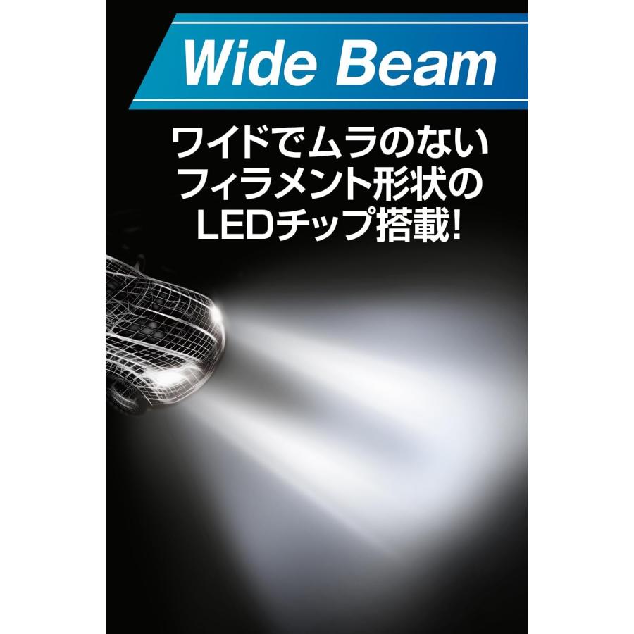 PIAA ヘッドライト/フォグランプ用 LED 6000K コントローラーレス