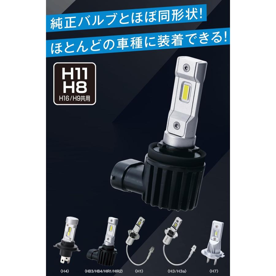 PIAA ヘッドライト/フォグランプ用 LED 6000K コントローラーレス