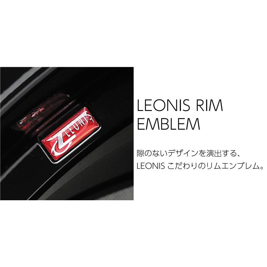 WEDS ウェッズ レオニス TE 15インチ 4.5J カラー:BK/SC[RED] ブラック