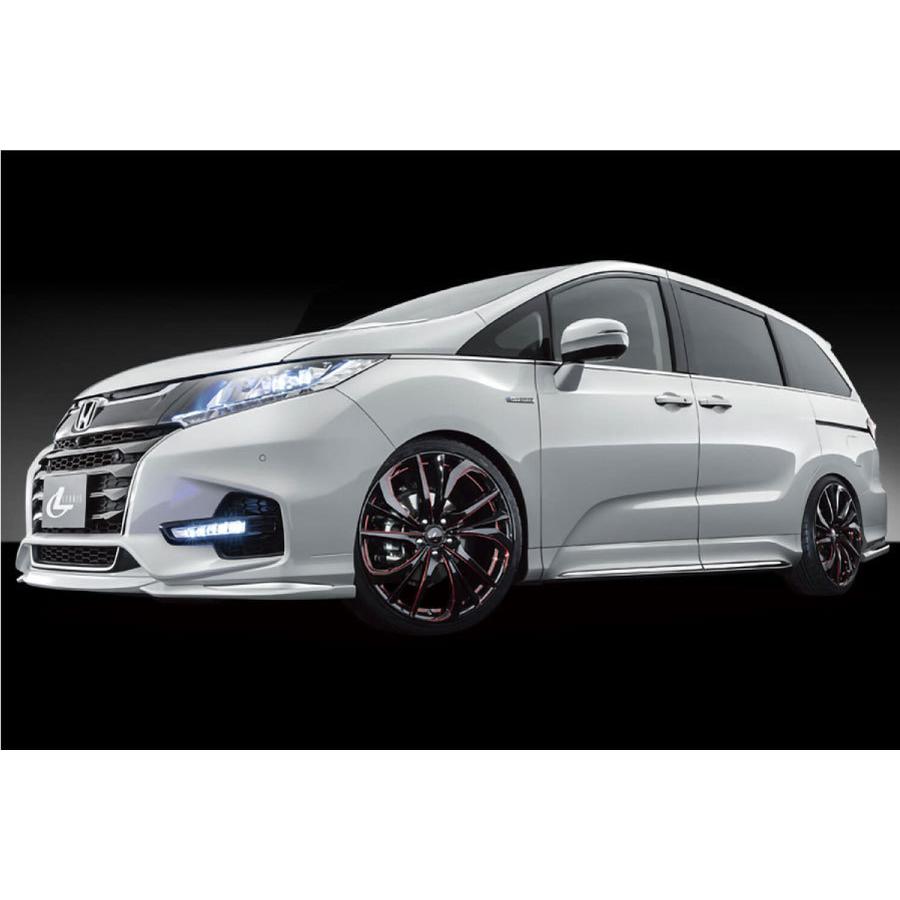 WEDS ウェッズ レオニス TE 18インチ 7J カラー:BK/SC[RED] ブラック