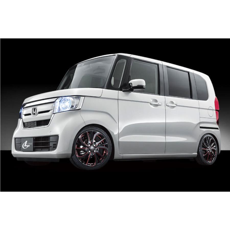 WEDS ウェッズ レオニス TE 18インチ 7J カラー:BK/SC[RED] ブラック