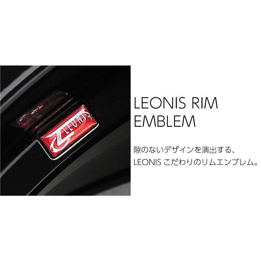 WEDS ウェッズ レオニス TE 20インチ 8.5J カラー:BK/SC[RED WEDS ウェッズ レオニス TE 20インチ 8.5J カラー:BK/SC[RED