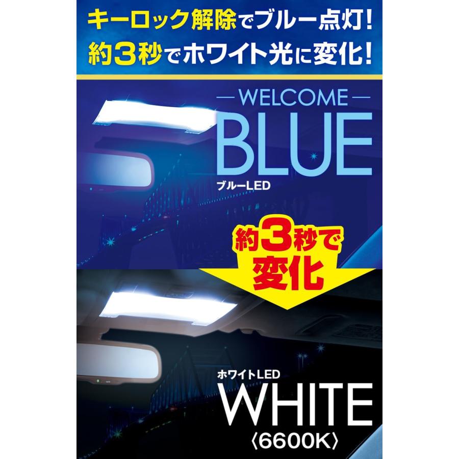 PIAA ルームランプ/ラゲッジランプ LED Blue+ 6600K ウェルカムブルー 