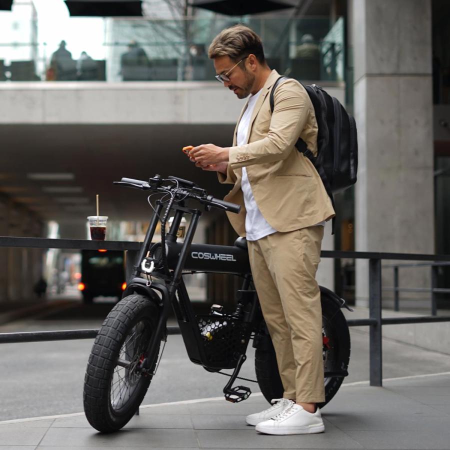 電動アシスト自転車 COSWHEEL MIRAI COMFORT|免許不要 性能認定適合