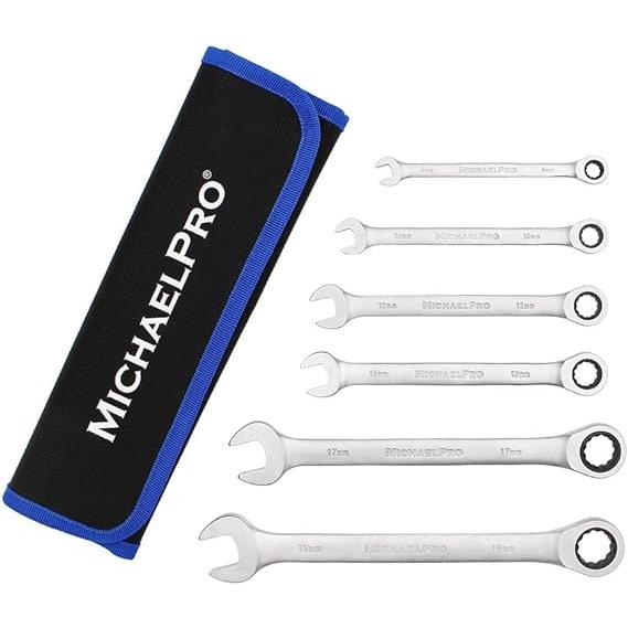 ラチェットコンビネーションレンチセット 7本セット MP001237 マイケルプロ 工具 整備用品 メンテナンス 修理 DIY MichaelPro | 