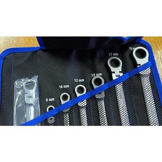 ラチェットコンビネーションレンチセット 7本セット MP001237 マイケルプロ 工具 整備用品 メンテナンス 修理 DIY MichaelPro |  | 08