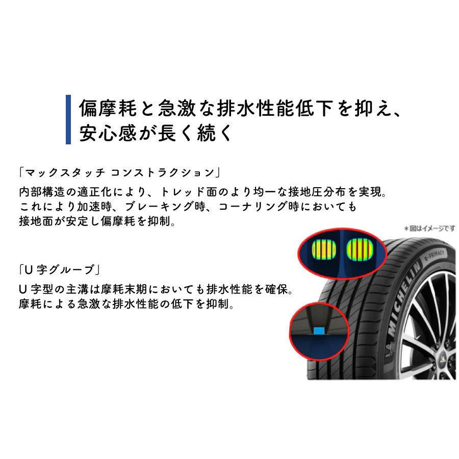 ミシュランタイヤ eプライマシー 215/55R17 94V ST MICHELIN E PRIMACY 732160 17インチ 単品 低燃費 AAA プレミアムコンフォートタイヤ 静粛性 夏タイヤ｜norauto｜08