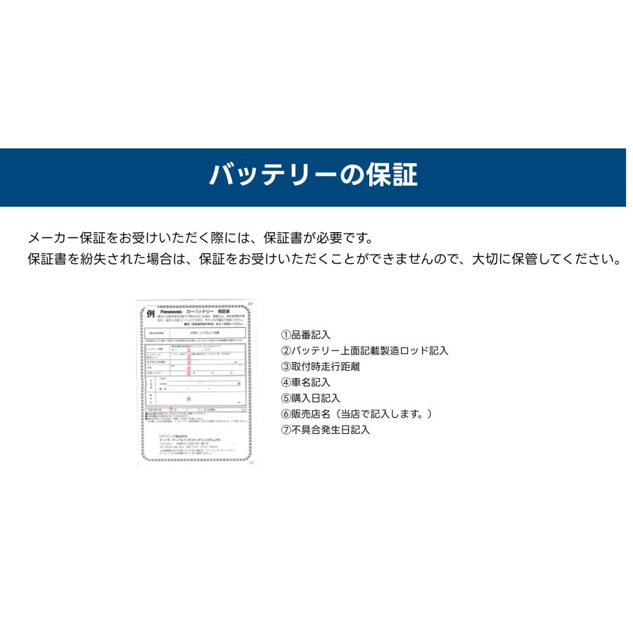 Panasonic caos Bule Battery N-S75D31L/HV | 国内製造 国産 標準車