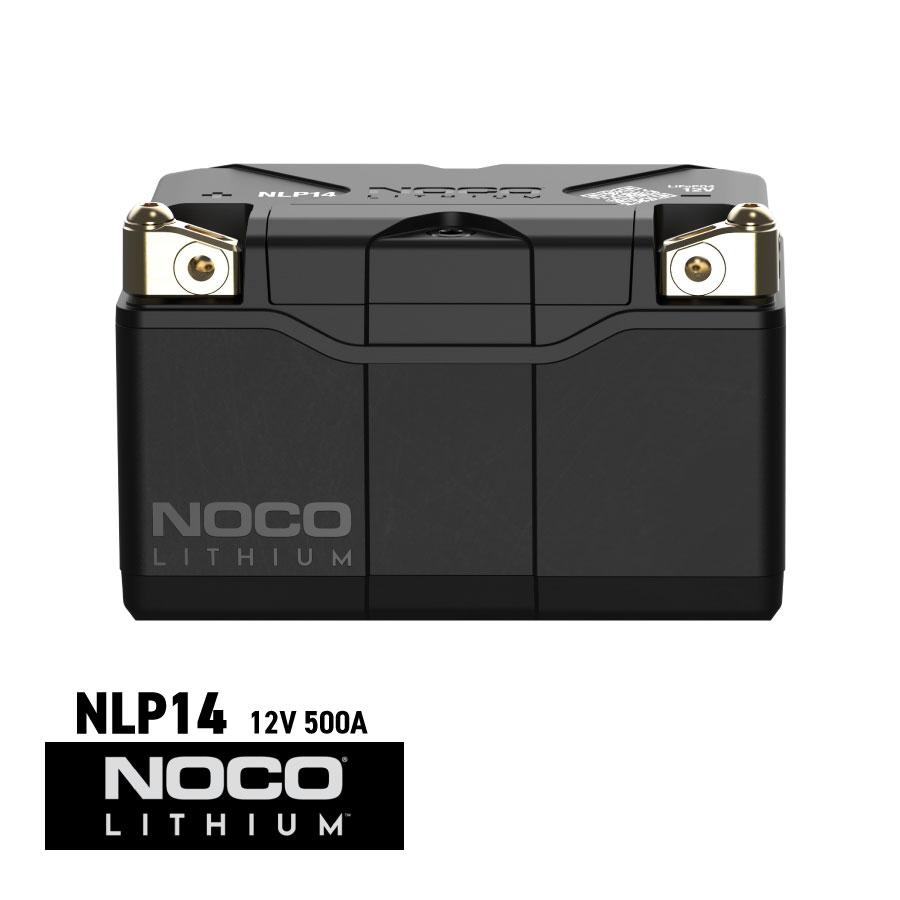 正規品 NOCO ノコ NLP14 リチウムパワースポーツバッテリー 12V 500A 5年保証 バイクバッテリー 急速充電 | 互換品番 BT12A-BS BTZ10S BTZ14S BTZ12S | NOCO