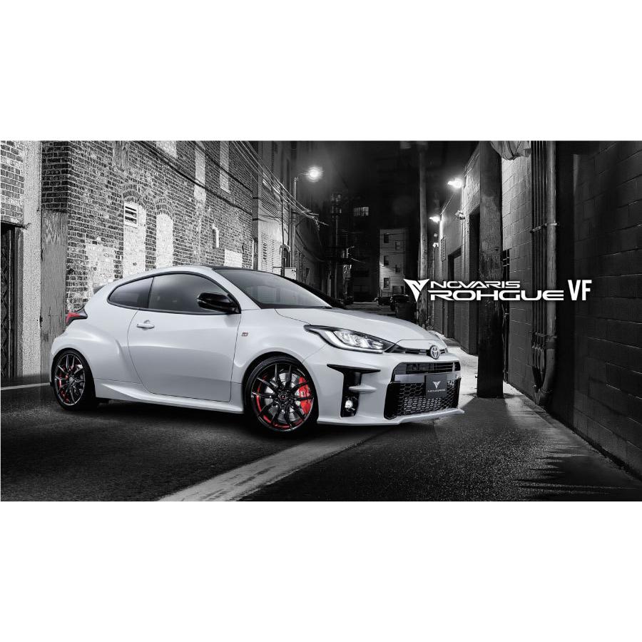 ノヴァリス・ローグ VF 18インチ 8J インセット +42 5H-114.3 ピアノ