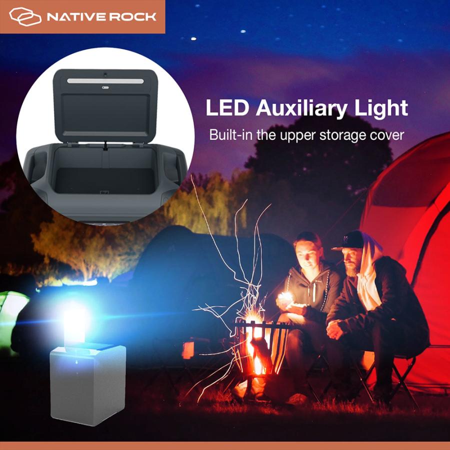 NativeRock ポータブル電源 NRP25 2200W 大容量 高出力 キャンプ サブ