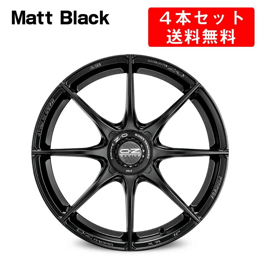 Formula HLT 4H  アルミホイール 4本セット 17インチ 7x17J インチ 4穴　グリジオコルサ/マットブラック　イタリア製 OZ オーゼット フォーミュラHLT-4H｜norauto｜04