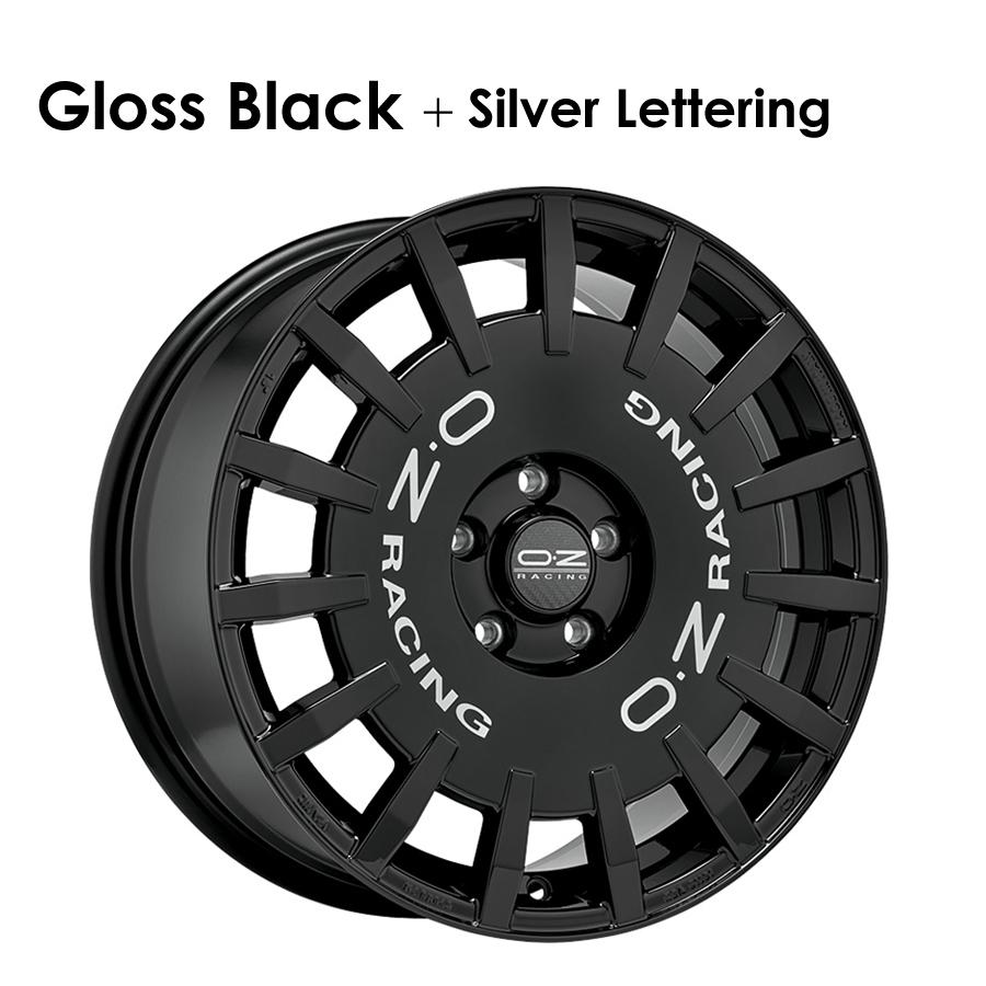 OZ Racing Rally アルミホイール 4本セット 18インチ 7.5x18J OZ Racing Rally アルミホイール 4本セット 18インチ 7.5x18J