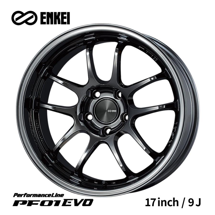 ENKEI（エンケイ） PF01EVO PerformanceLine ホイール 17インチ 9.0J