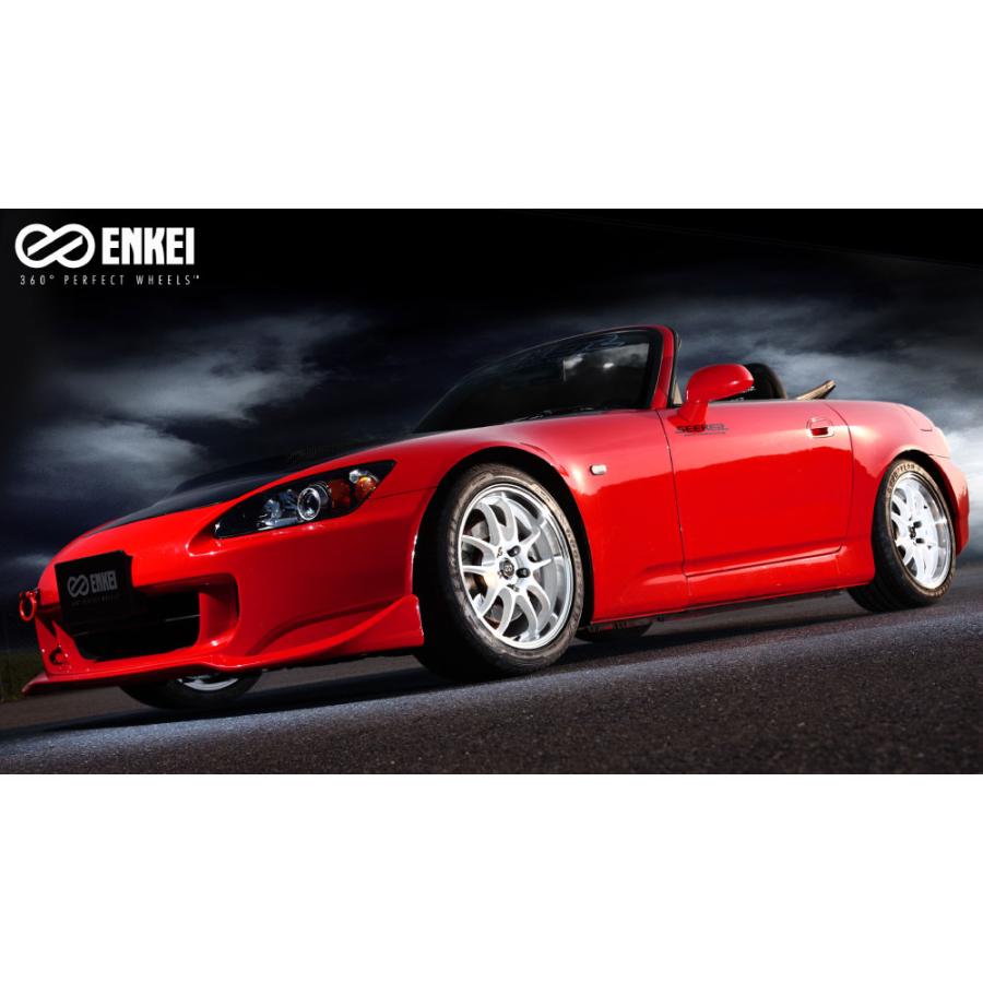 ENKEI（エンケイ） PF01SS PerformanceLine ホイール 17インチ 9.0J マットブラック パールマシニングホワイト ...
