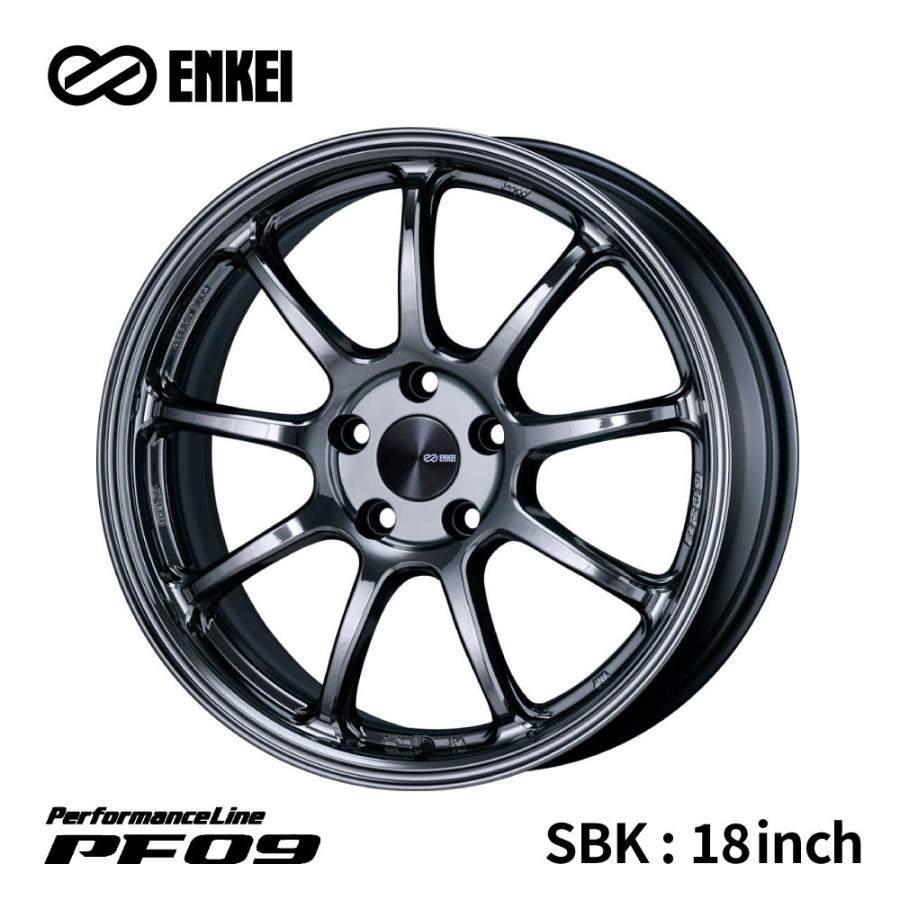 ENKEI（エンケイ） パフォーマンスライン PF09 ホイール 18インチ 7.5J